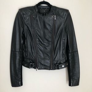 BCBG Leather Jacket